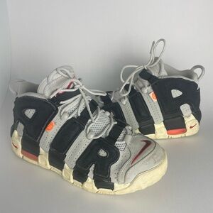 Nike Kids Sneakers Black White Red